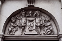 AMS-0014-Cherubs And Skulls_ - Print 18w12h